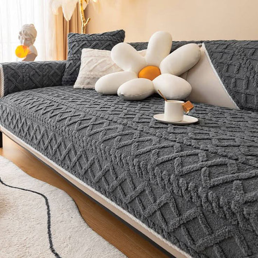 Waterproof Sofa Cover | Non-Slip Premium Polyester | Elegant Living Room Protection 4