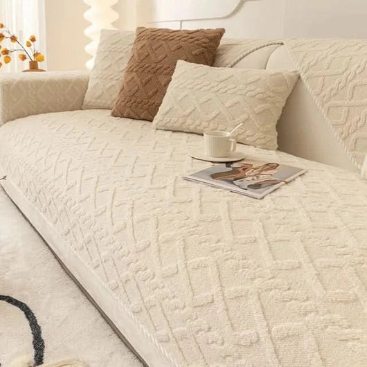 Waterproof Sofa Cover | Non-Slip Premium Polyester | Elegant Living Room Protection 5