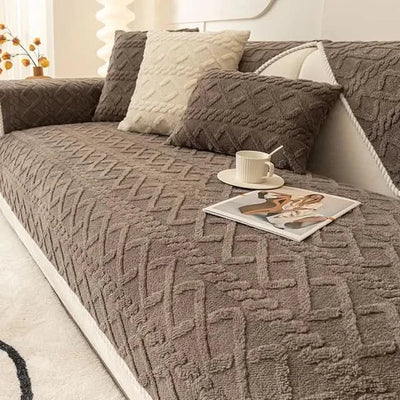 Waterproof Sofa Cover | Non-Slip Premium Polyester | Elegant Living Room Protection 6