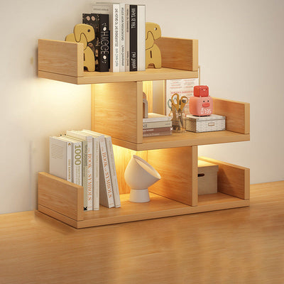 White Bookshelf MDF 3-Tier Minimalist Design with Compact Storage | Home Office Furniture 7