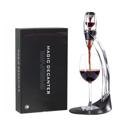 WineLift | Elegant Glass Wine Decanter Set with Aerator for Enhanced Flavor 1