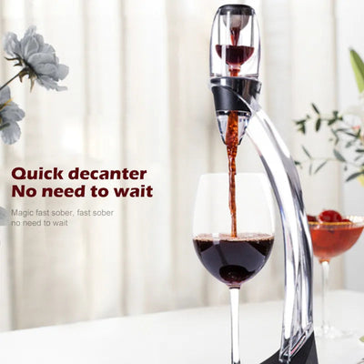 WineLift | Elegant Glass Wine Decanter Set with Aerator for Enhanced Flavor 3
