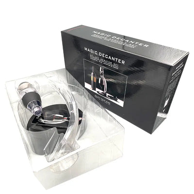 WineLift | Elegant Glass Wine Decanter Set with Aerator for Enhanced Flavor 4