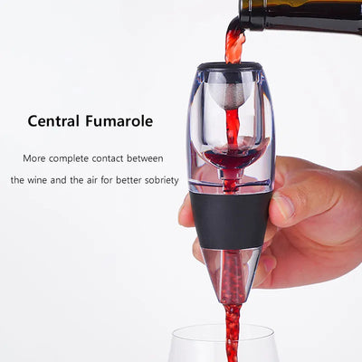 WineLift | Elegant Glass Wine Decanter Set with Aerator for Enhanced Flavor 5