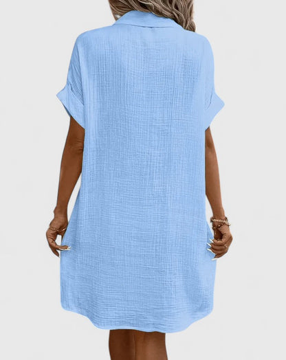 Women's Casual Midi Dress Relaxed Fit Breathable Fabric Summer 10