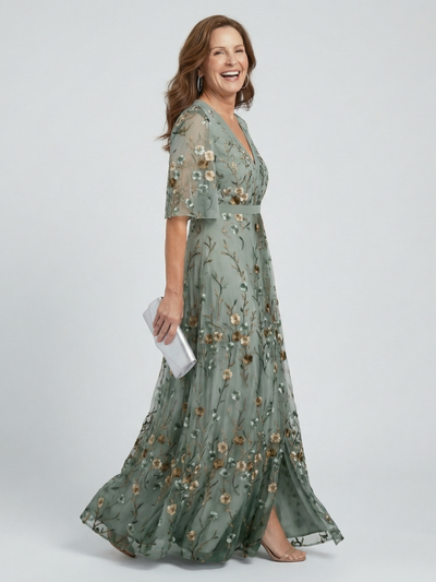 Women's Floral Maxi Dress Lightweight Relaxed Fit Summer Beach Casual 1