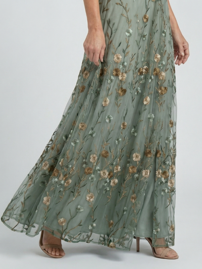 Women's Floral Maxi Dress Lightweight Relaxed Fit Summer Beach Casual 2