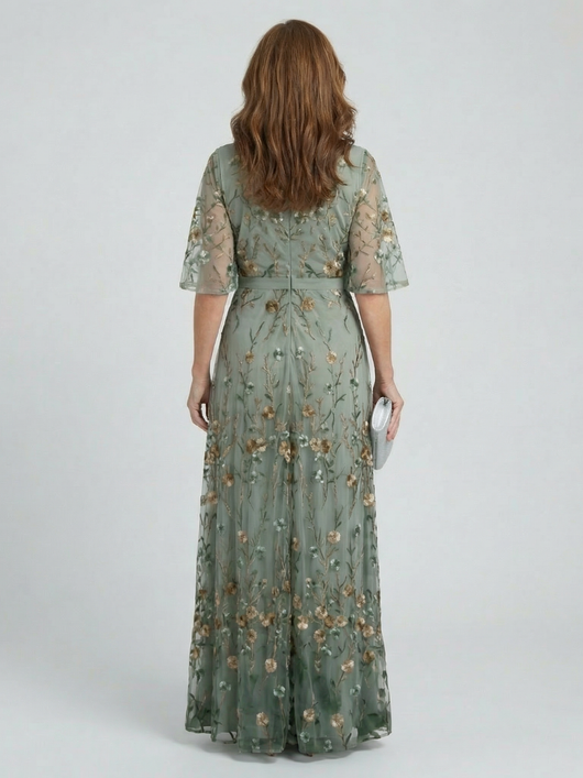 Women's Floral Maxi Dress Lightweight Relaxed Fit Summer Beach Casual 3