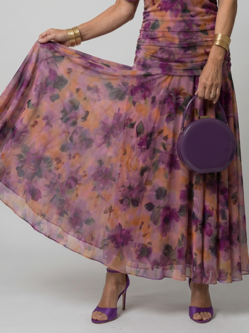 Women's Off Shoulder Midi Dress Lightweight Draped Neckline Casual Summer 2