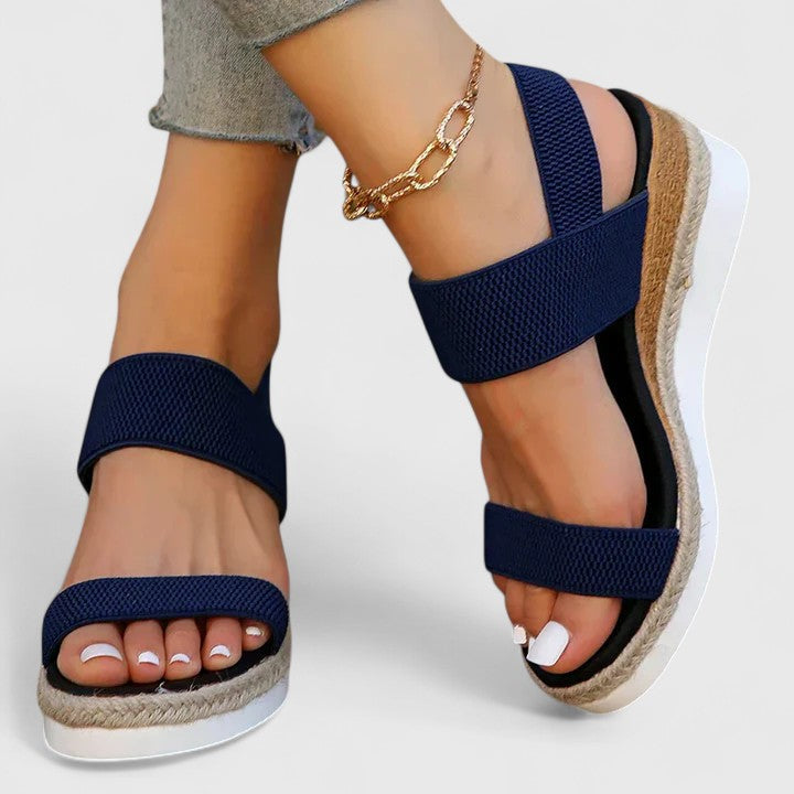 Women's Sandals Orthopedic Arch Support Cushioned Comfort Black 4