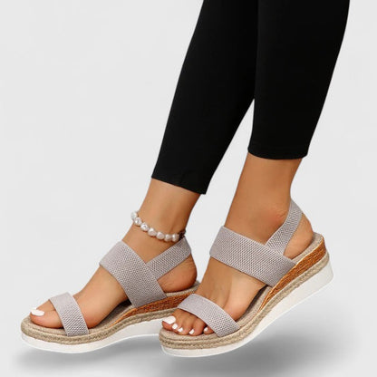 Women's Sandals Orthopedic Arch Support Cushioned Comfort Black 5